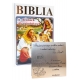 Biblia dla dzieci z Grawerem Prezent Komunia Roczek